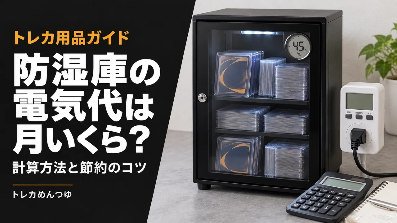 防湿庫の電気代は月いくら？ 計算方法と節約のコツ。